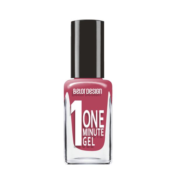 BelorDesign Nail polish One Minute Gel tone 219 pomegranate 10ml